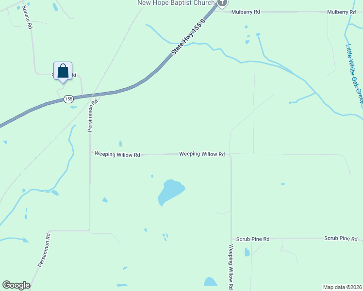 map of restaurants, bars, coffee shops, grocery stores, and more near 7589 Weeping Willow Road in Big Sandy