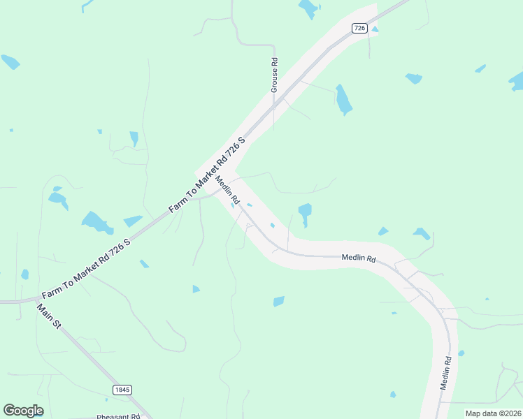 map of restaurants, bars, coffee shops, grocery stores, and more near 3148 Medlin Road in Gilmer