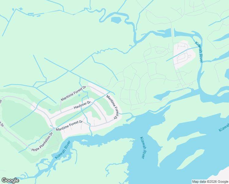 map of restaurants, bars, coffee shops, grocery stores, and more near 2942 Maritime Forest Drive in Charleston