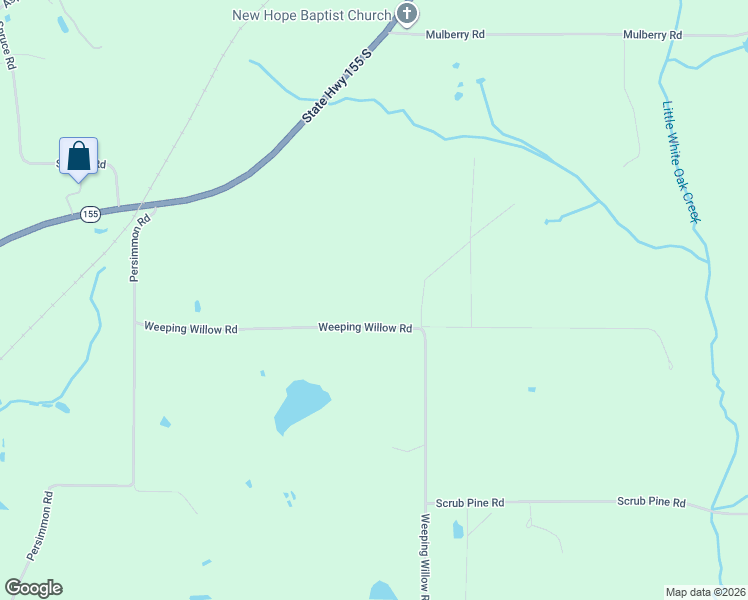 map of restaurants, bars, coffee shops, grocery stores, and more near 7589 Weeping Willow Road in Big Sandy
