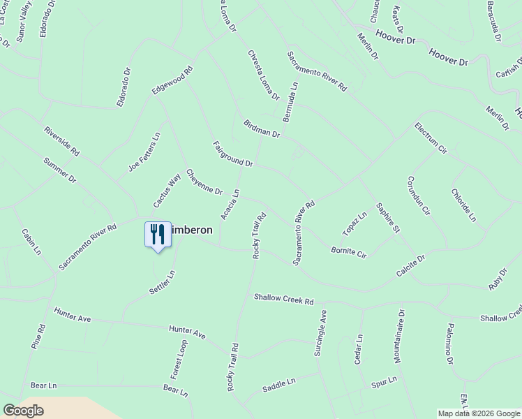 map of restaurants, bars, coffee shops, grocery stores, and more near 122 Cheyenne Drive in Cloudcroft