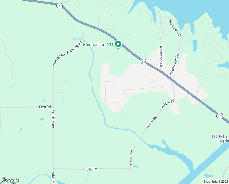 map of restaurants, bars, coffee shops, grocery stores, and more near 98 Ben Ct in Wetumpka