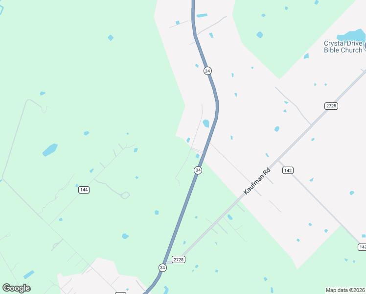 map of restaurants, bars, coffee shops, grocery stores, and more near 1143 Chartres Street in Kaufman