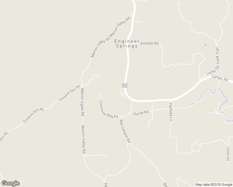 map of restaurants, bars, coffee shops, grocery stores, and more near 17904 California 94 in Dulzura