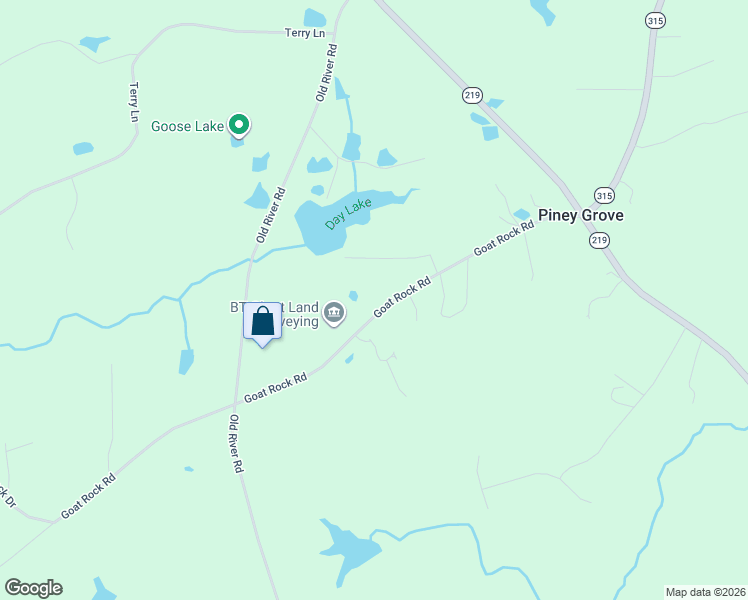 map of restaurants, bars, coffee shops, grocery stores, and more near 440 Goat Rock Road in Harris County