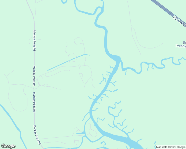 map of restaurants, bars, coffee shops, grocery stores, and more near Bolden Lane in Yemassee