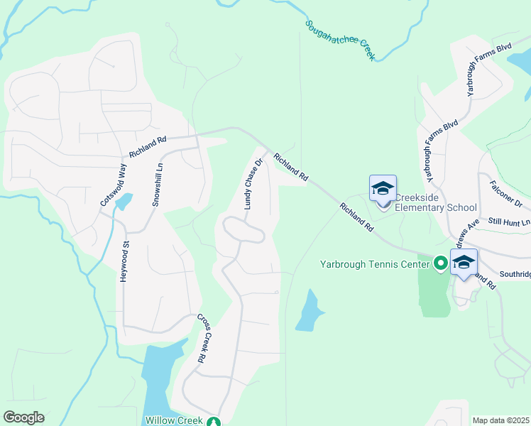 map of restaurants, bars, coffee shops, grocery stores, and more near 707 Hunter Court in Auburn