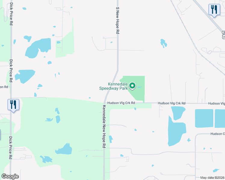 map of restaurants, bars, coffee shops, grocery stores, and more near 4079 Kennedale New Hope Road in Kennedale