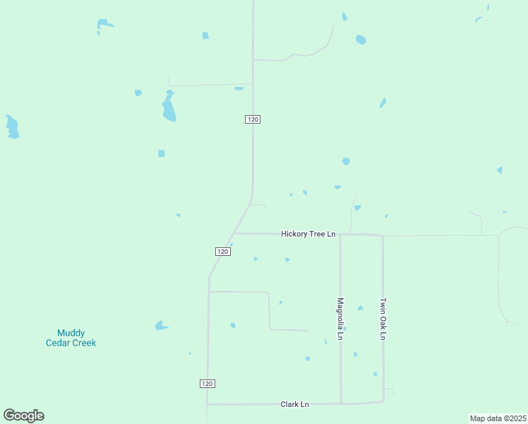 map of restaurants, bars, coffee shops, grocery stores, and more near 4741 County Road 120 in Wills Point