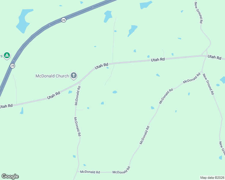 map of restaurants, bars, coffee shops, grocery stores, and more near 5786 Utah Road in Lena