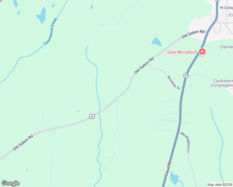 map of restaurants, bars, coffee shops, grocery stores, and more near 838-1170 County Road 42 in Eclectic