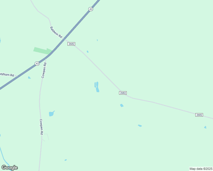 map of restaurants, bars, coffee shops, grocery stores, and more near 726 Farm to Market Road 2682 in Karnack