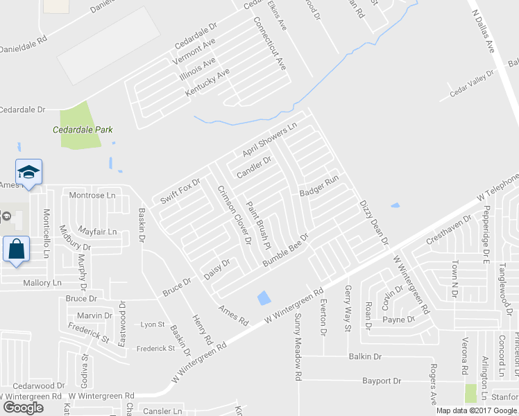 map of restaurants, bars, coffee shops, grocery stores, and more near 1248 Flower Ridge Dr in Lancaster