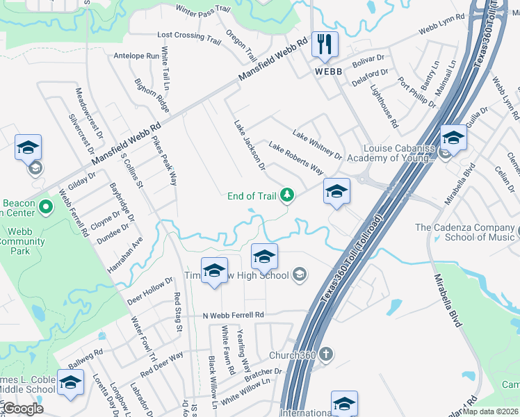 map of restaurants, bars, coffee shops, grocery stores, and more near in Arlington