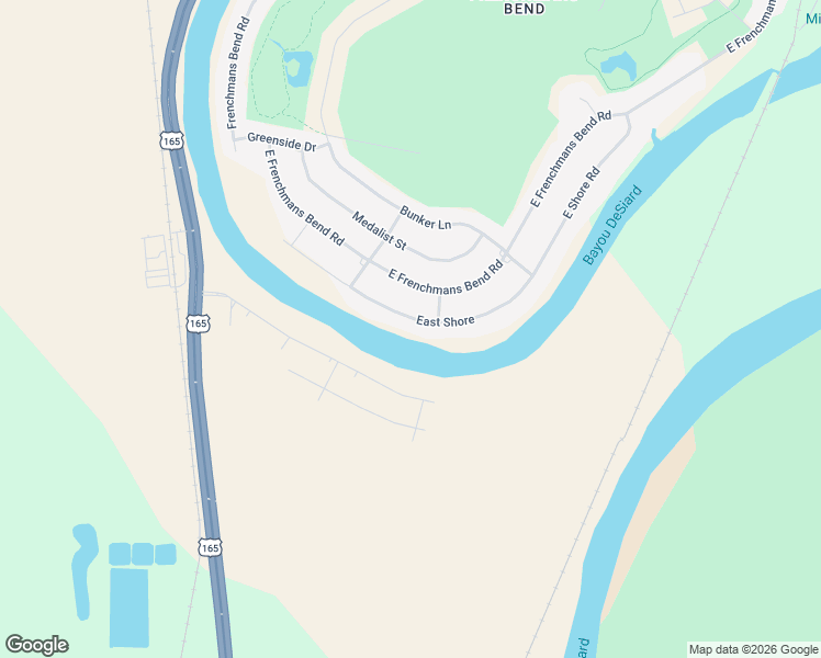 map of restaurants, bars, coffee shops, grocery stores, and more near 168 East Shore in Monroe