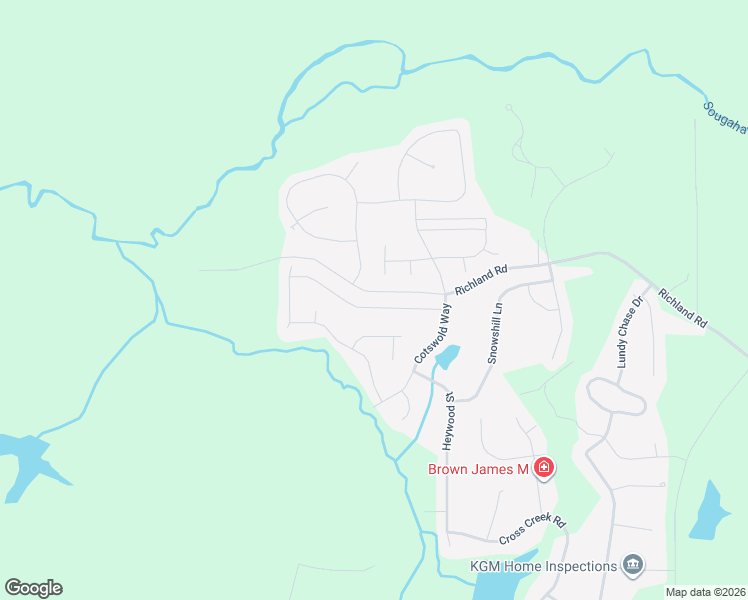 map of restaurants, bars, coffee shops, grocery stores, and more near 2477 Richland Road in Auburn