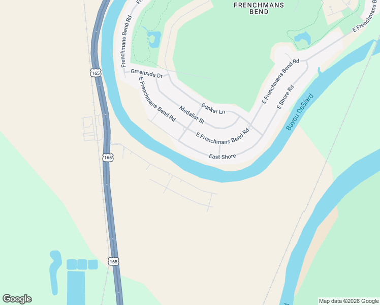 map of restaurants, bars, coffee shops, grocery stores, and more near 201 East Shore in Monroe