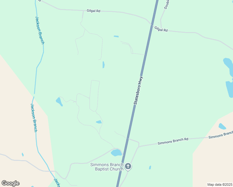 map of restaurants, bars, coffee shops, grocery stores, and more near 5310 Statesboro Highway in Sylvania