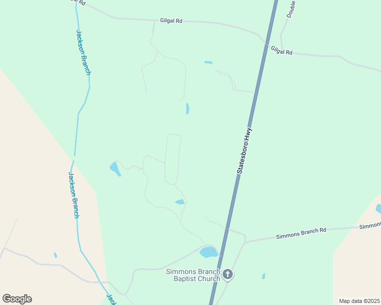map of restaurants, bars, coffee shops, grocery stores, and more near 5310 Statesboro Highway in Sylvania
