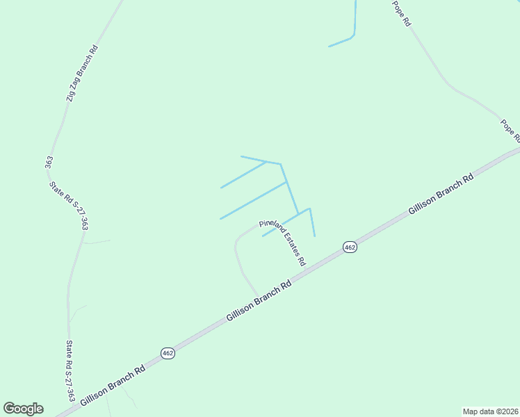 map of restaurants, bars, coffee shops, grocery stores, and more near 300-660 Pineland Estates Road in Pineland