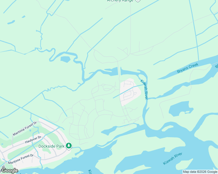 map of restaurants, bars, coffee shops, grocery stores, and more near Mullet Hall Road in Johns Island