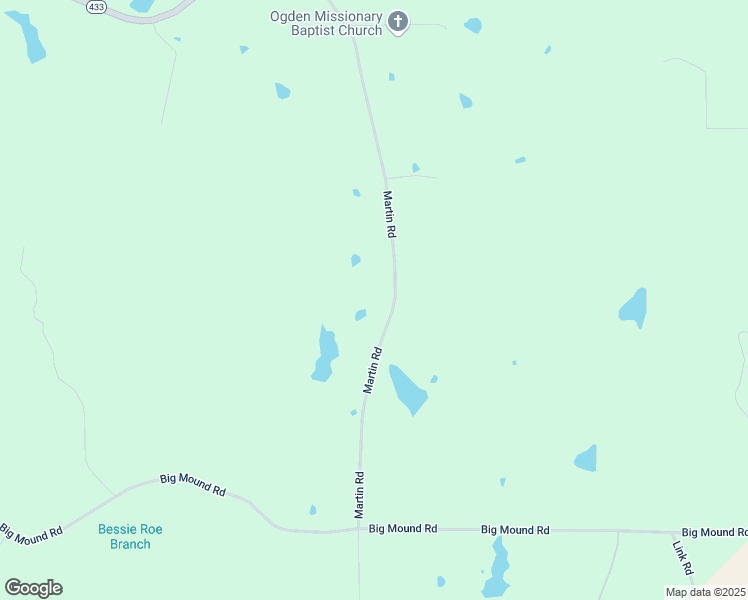 map of restaurants, bars, coffee shops, grocery stores, and more near 641 Martin Road in Bentonia