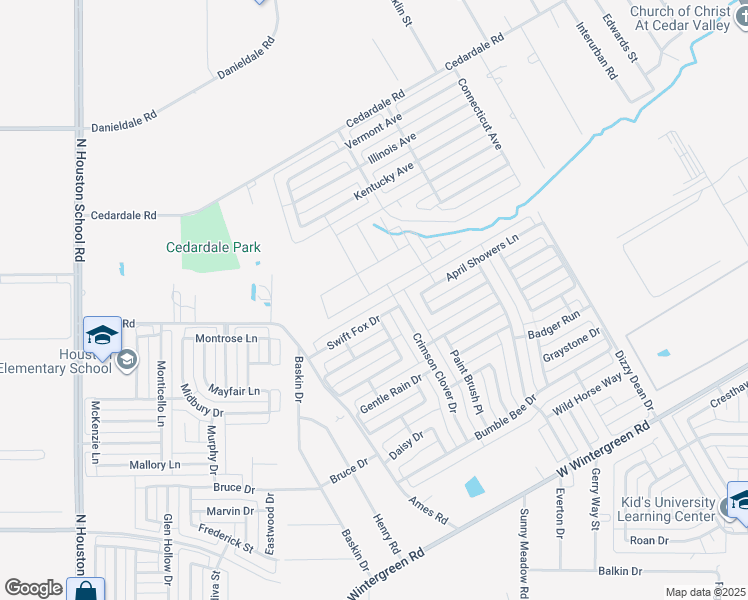 map of restaurants, bars, coffee shops, grocery stores, and more near 1413 Swift Fox Drive in Lancaster