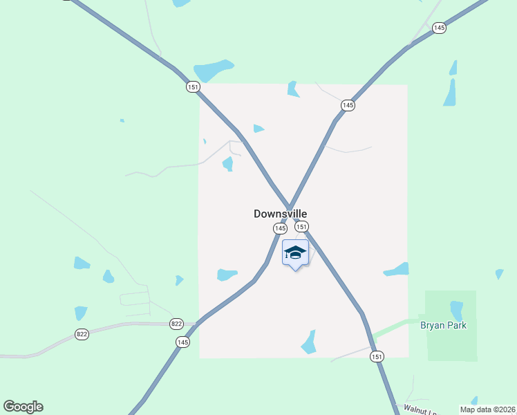 map of restaurants, bars, coffee shops, grocery stores, and more near in Downsville