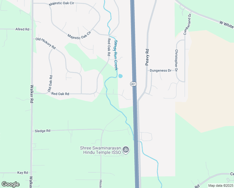 map of restaurants, bars, coffee shops, grocery stores, and more near 116 White Oak Lane in Byron