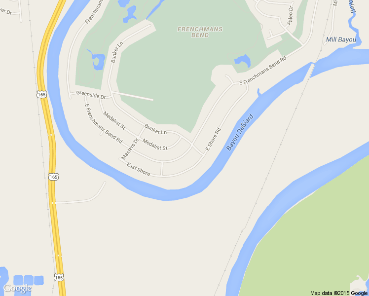 map of restaurants, bars, coffee shops, grocery stores, and more near 434 E Frenchmans Bend Rd in Monroe