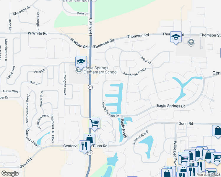 map of restaurants, bars, coffee shops, grocery stores, and more near 111 Newport Island in Centerville