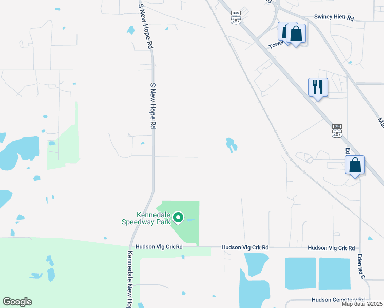 map of restaurants, bars, coffee shops, grocery stores, and more near 3905 Kennedale New Hope Road in Kennedale