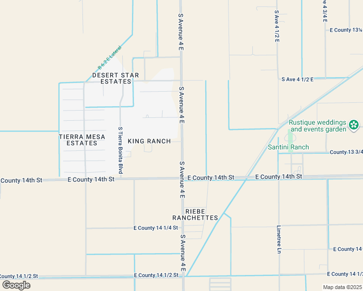 map of restaurants, bars, coffee shops, grocery stores, and more near 13856-13998 South Avenue 4 East in Yuma