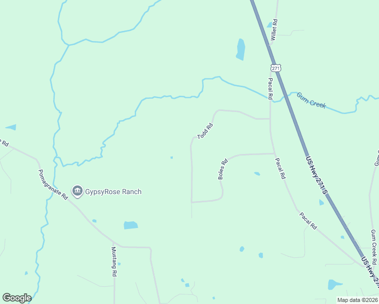 map of restaurants, bars, coffee shops, grocery stores, and more near 1223-1291 Todd Road in Gilmer