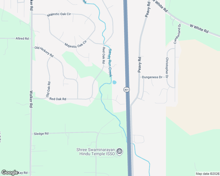 map of restaurants, bars, coffee shops, grocery stores, and more near 104 White Oak Court in Byron