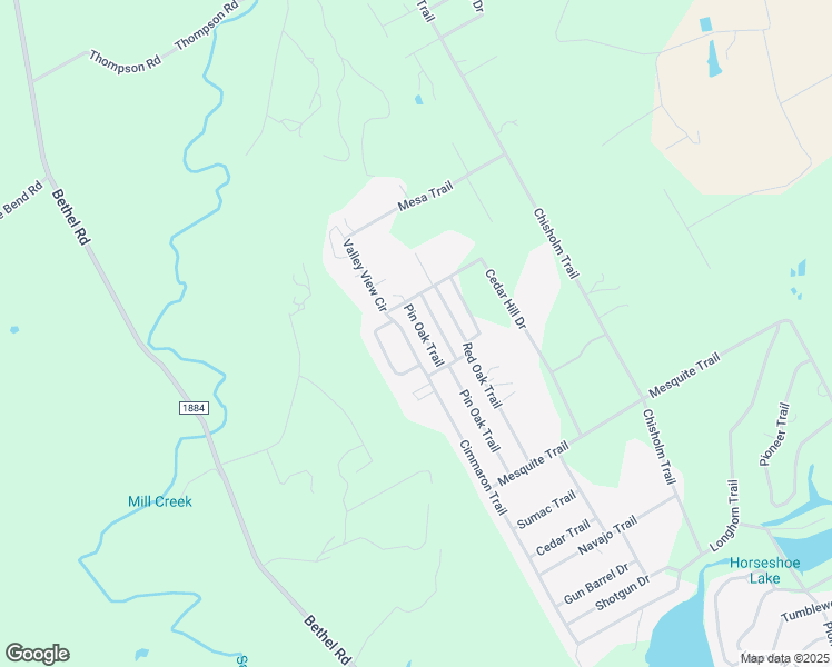 map of restaurants, bars, coffee shops, grocery stores, and more near 4770 Pin Oak Trail in Weatherford