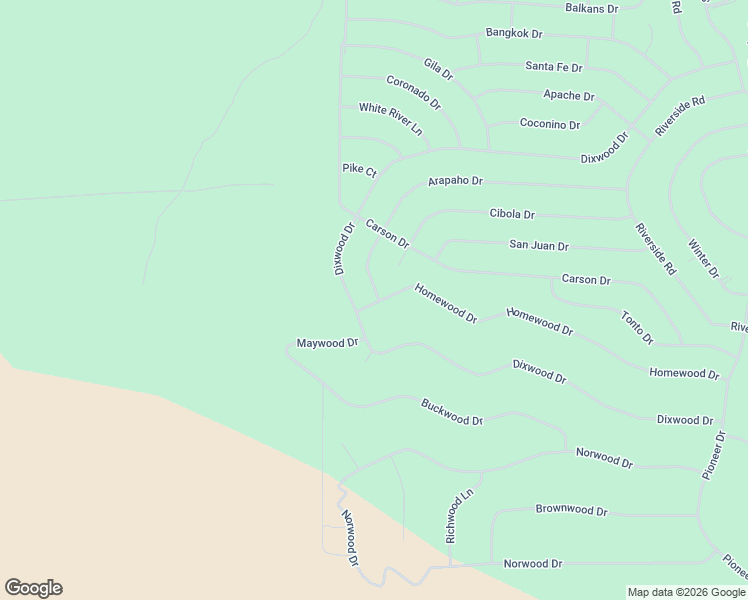 map of restaurants, bars, coffee shops, grocery stores, and more near 52 Homewood Drive in Cloudcroft
