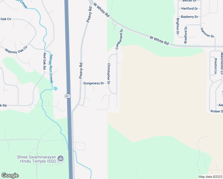 map of restaurants, bars, coffee shops, grocery stores, and more near 206 Christopher Drive in Byron