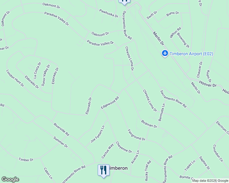 map of restaurants, bars, coffee shops, grocery stores, and more near 83-93 Edgewood Rd in Timberon