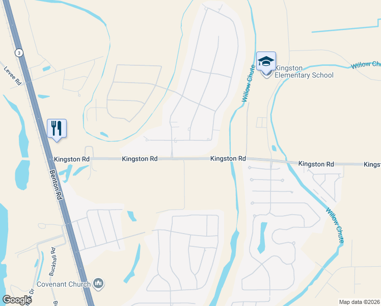 map of restaurants, bars, coffee shops, grocery stores, and more near 206 Colonel Burt Drive in Benton