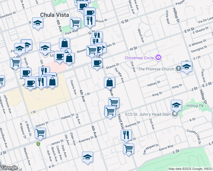 590 3rd Avenue, Chula Vista CA Walk Score