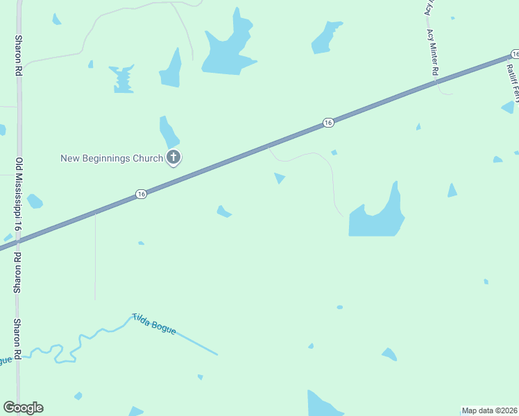 map of restaurants, bars, coffee shops, grocery stores, and more near 2595 Mississippi 16 in Canton