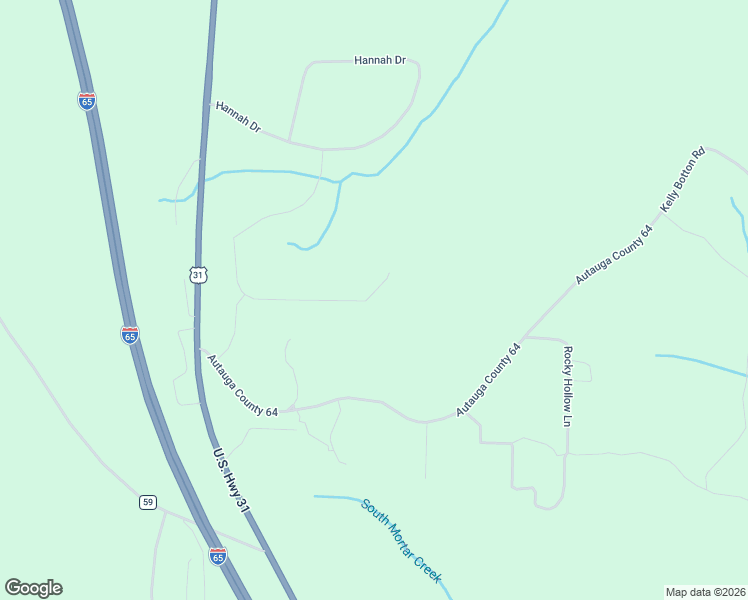 map of restaurants, bars, coffee shops, grocery stores, and more near 151 County Road 64 in Deatsville