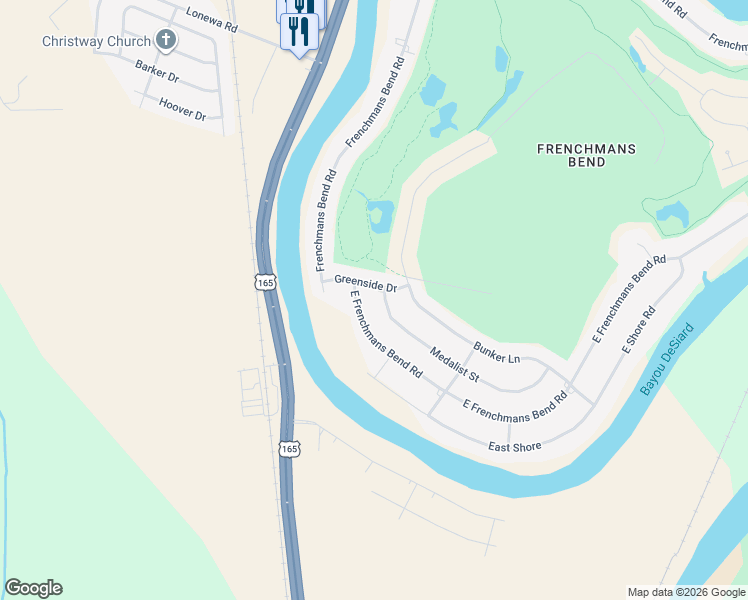 map of restaurants, bars, coffee shops, grocery stores, and more near 231 Medalist Street in Monroe