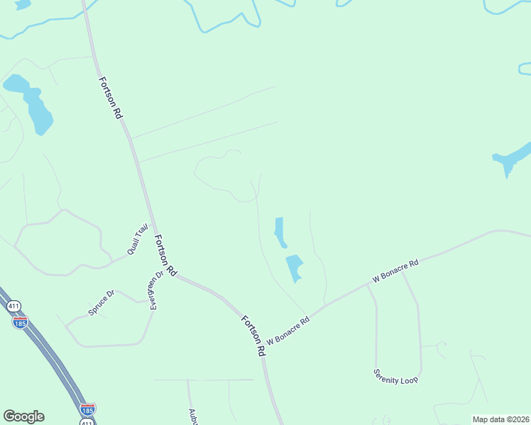 map of restaurants, bars, coffee shops, grocery stores, and more near 376 North Lake Drive in Cataula