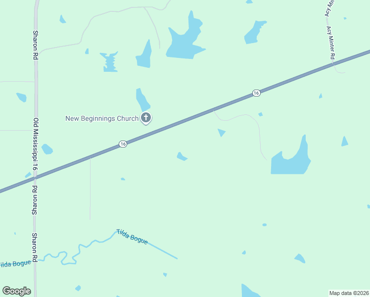 map of restaurants, bars, coffee shops, grocery stores, and more near 2595 Mississippi 16 in Canton