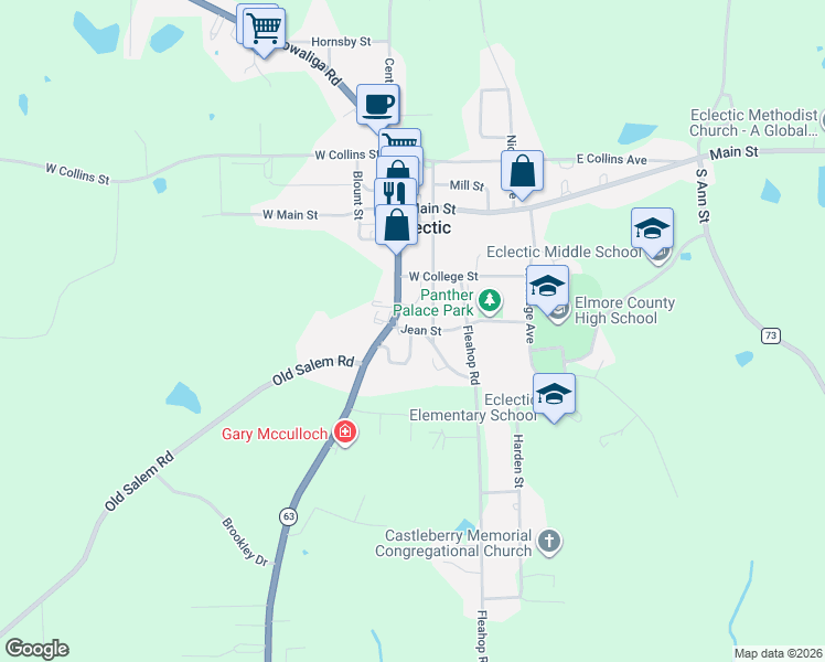 map of restaurants, bars, coffee shops, grocery stores, and more near 350 1st Avenue in Eclectic