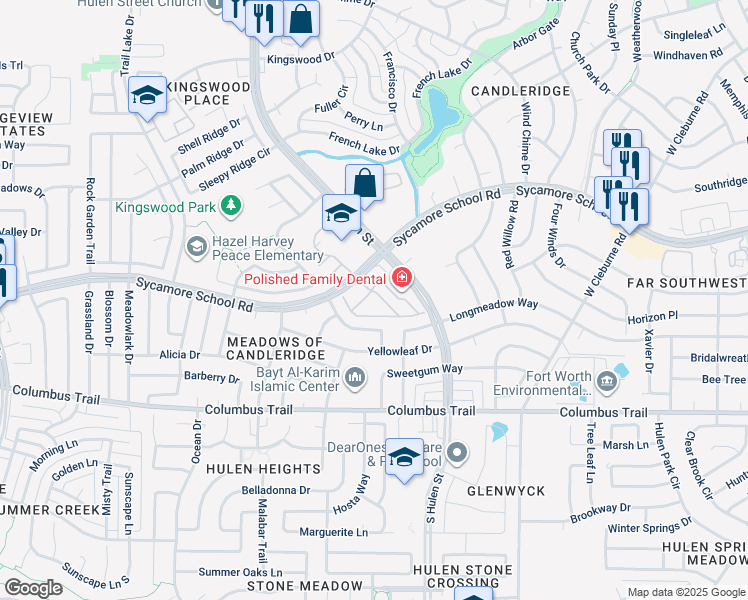 4633 Sycamore School Road, Fort Worth TX Walk Score