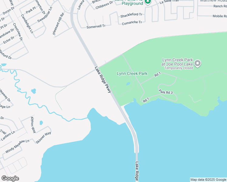 map of restaurants, bars, coffee shops, grocery stores, and more near 3145 Lynn Creek Park Road in Grand Prairie