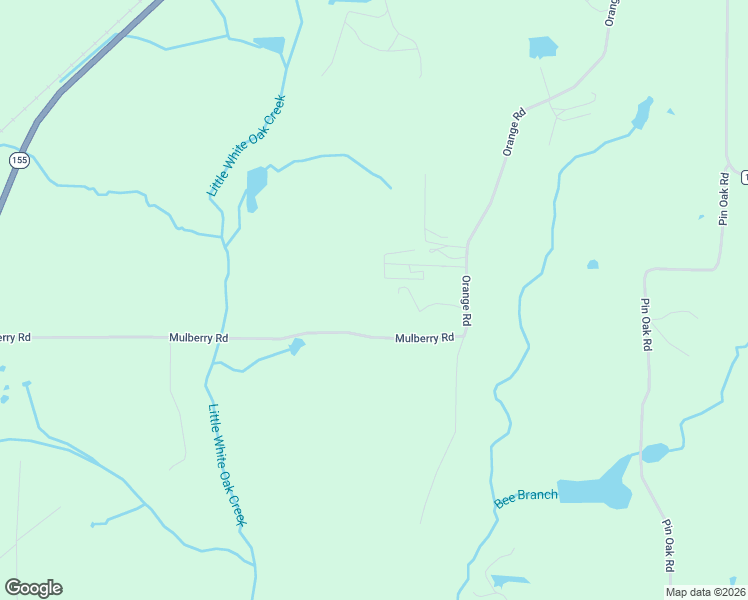 map of restaurants, bars, coffee shops, grocery stores, and more near 6180 Mulberry Road in Big Sandy